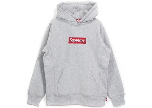 Plain Red Box Logo - Supreme Hoodies – CopVsDrop