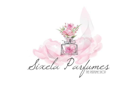 Perfume Flower Logo - Perfume Logo Parfume Logo Cologne Logo Aroma Logo