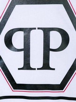 Pp Logo - Philipp Plein Junior TEEN PP Logo T-shirt - Farfetch