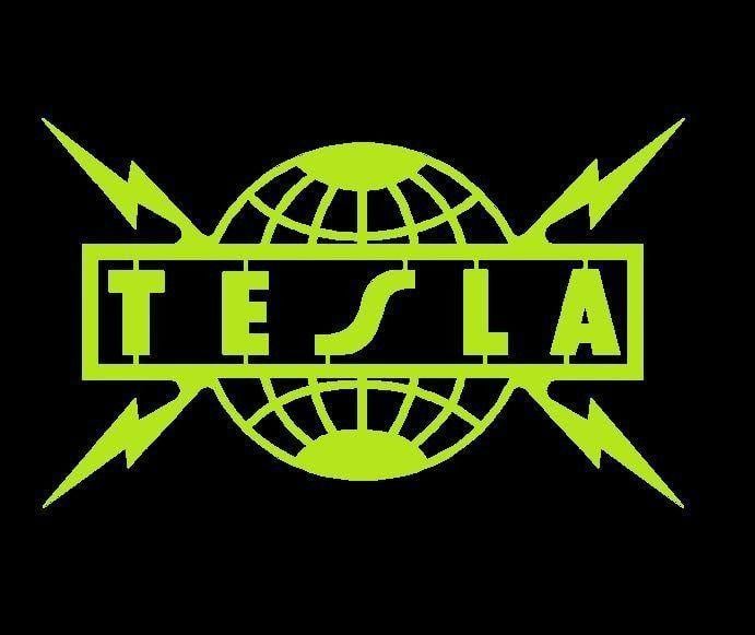 Tesla Band Logo - TESLA Unique Metal Sign Logo Emblem American Rock Band Cool Item ...