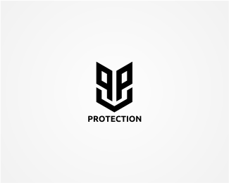 Pp Logo - Protection Letter Logo Designed