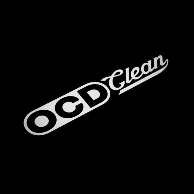Clean Funny Logo - OCD Clean Funny Car Decal Sticker Window JDM VW Euro Fresh Tidy VW