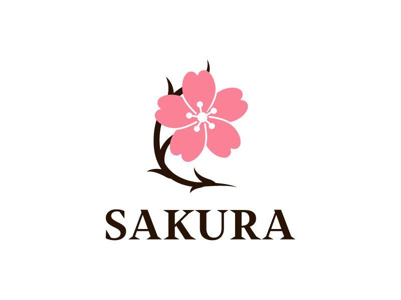 Perfume Flower Logo - Sakura Perfume Logo by Könül Zadə