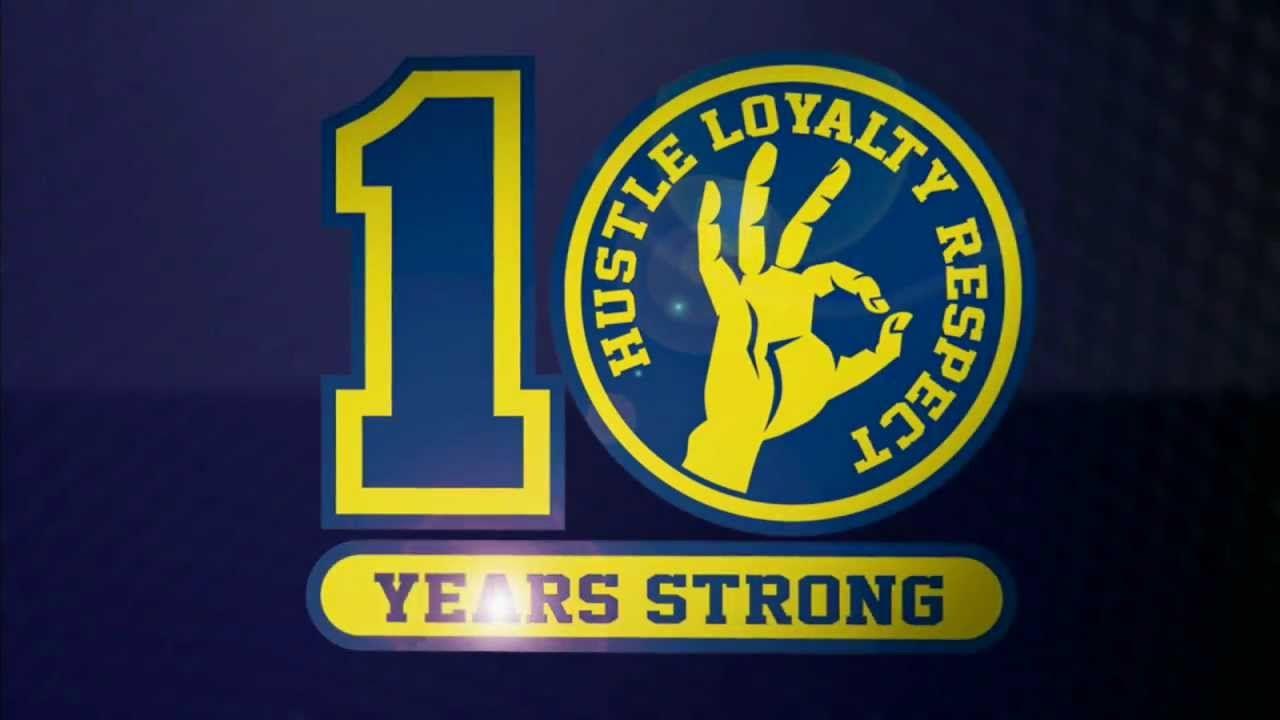WWE John Cena Logo - John Cena on 10 years strong in WWE - YouTube