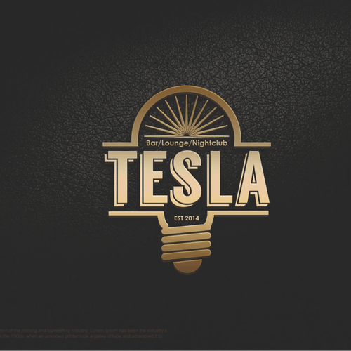 Tesla Band Logo - Create a vintage logo (but with a modern touch) for a casual bar ...