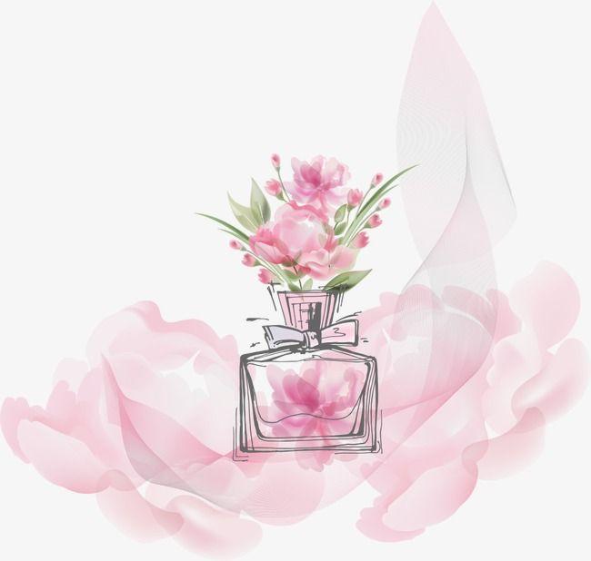 Perfume Flower Logo - Perfume bottle,Flowers,perfume bottle,Cartoon perfume bottle,Vector ...