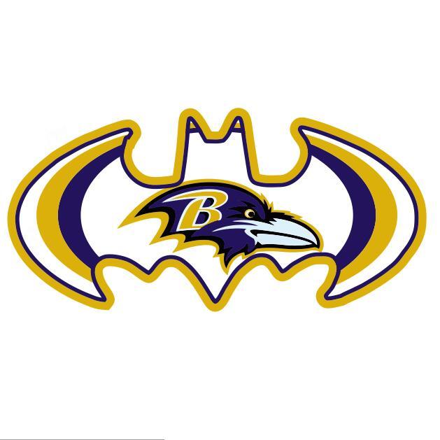 Ravens Superman Logo - Baltimore Ravens Batman Logo decals stickers - $1.00 : diytransfers.com