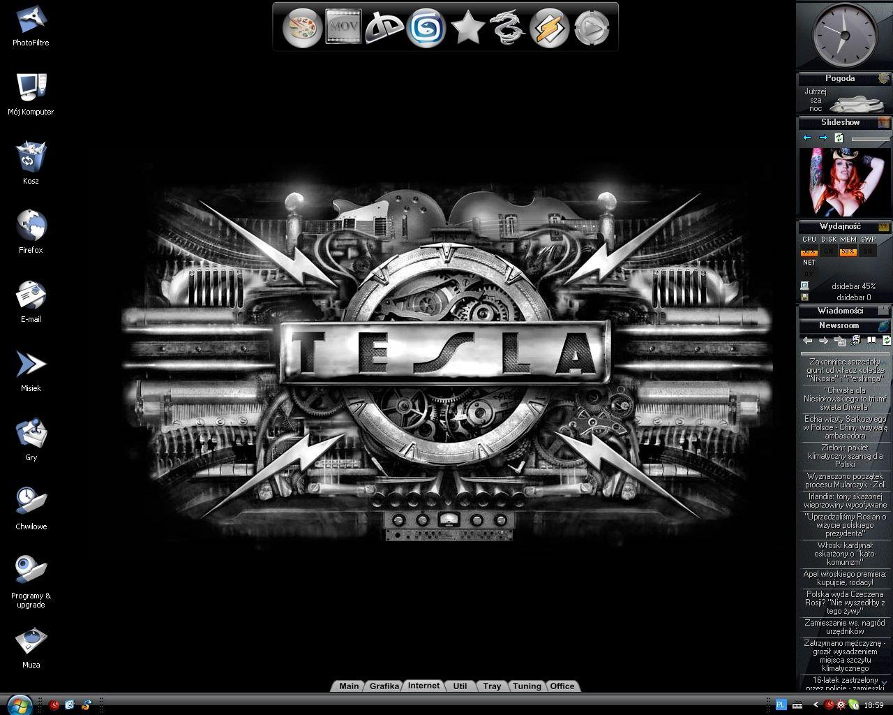 Tesla Band Logo - Picture of Tesla Band Wallpaper