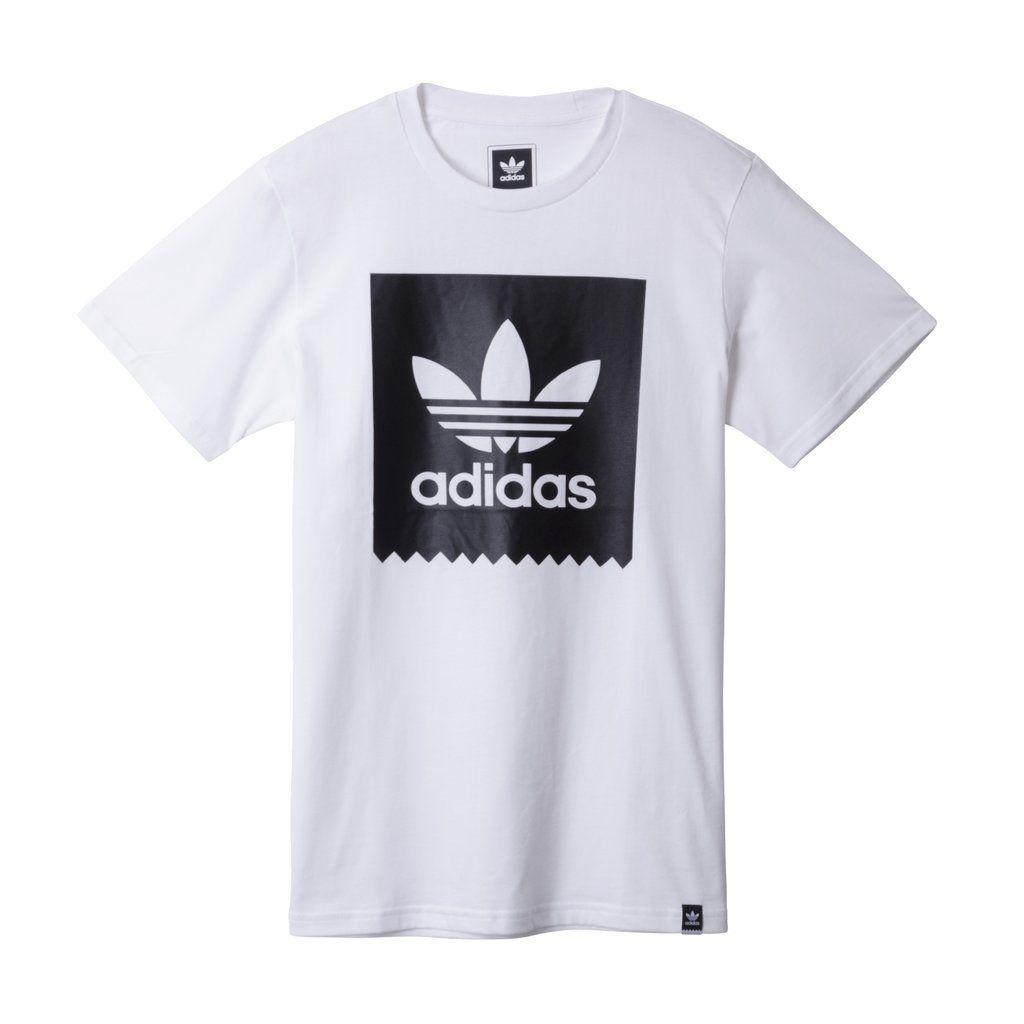 Adidas App Logo - Adidas Blackbrd Logo Fill T-Shirt - White/Black – Forw4rd
