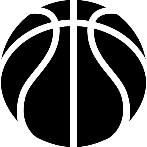 Black and White Basketball Logo - LogoDix