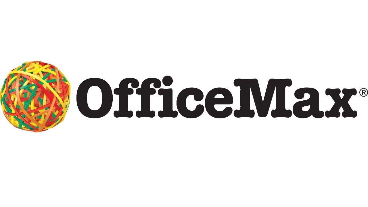 OfficeMax Logo - I use OfficeMax to order stationery for my work. The logo is very