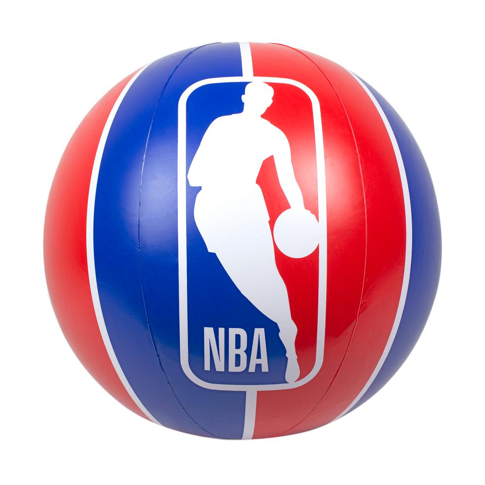 Official NBA Logo - Poolmaster NBA Swimming Pool Beach Ball-88632 - The Home Depot