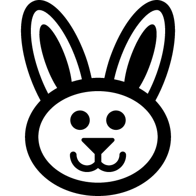 Easter Bunny Logo - Happy Easter Bunny logo. ilk gün. Happy easter bunny