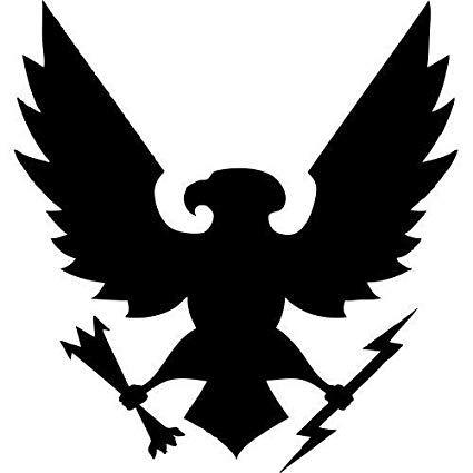 Black and White Spartan Logo - Amazon.com: Halo Spartan Logo Symbol 5.5