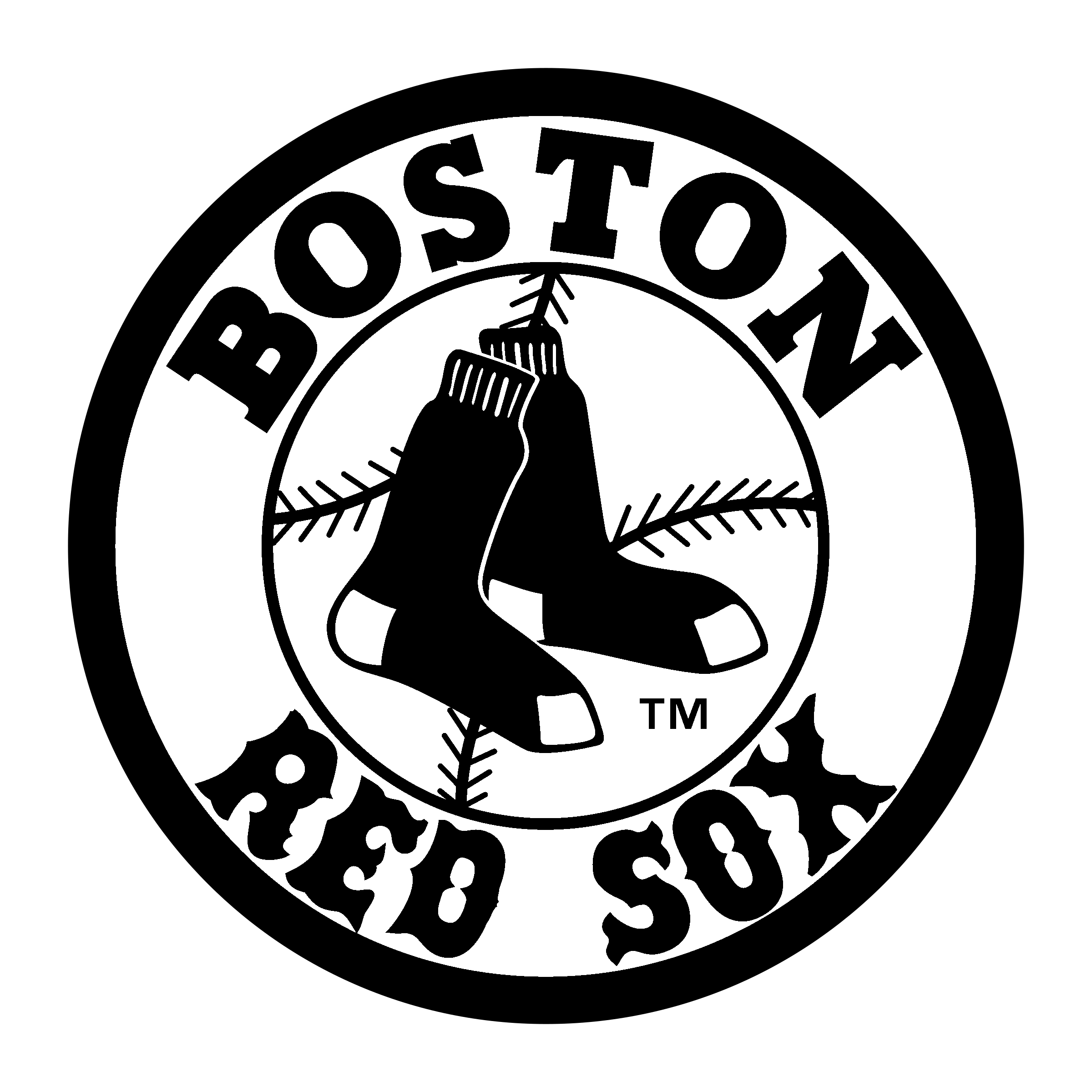 Red Gray Black White Logo - Boston Red Sox Logo SVG Vector & PNG Transparent Logo Supply