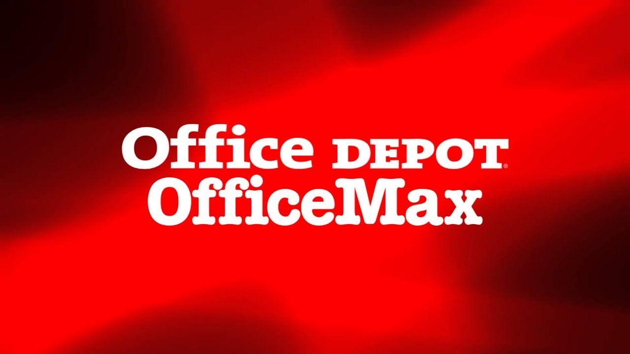 New Office Depot OfficeMax Logo - Office Depot and Officemax Logos - YouTube