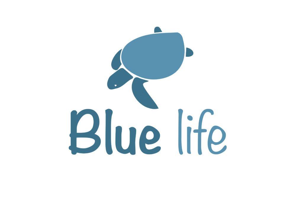 Blue Life Logo - Spolek Oceán dětem