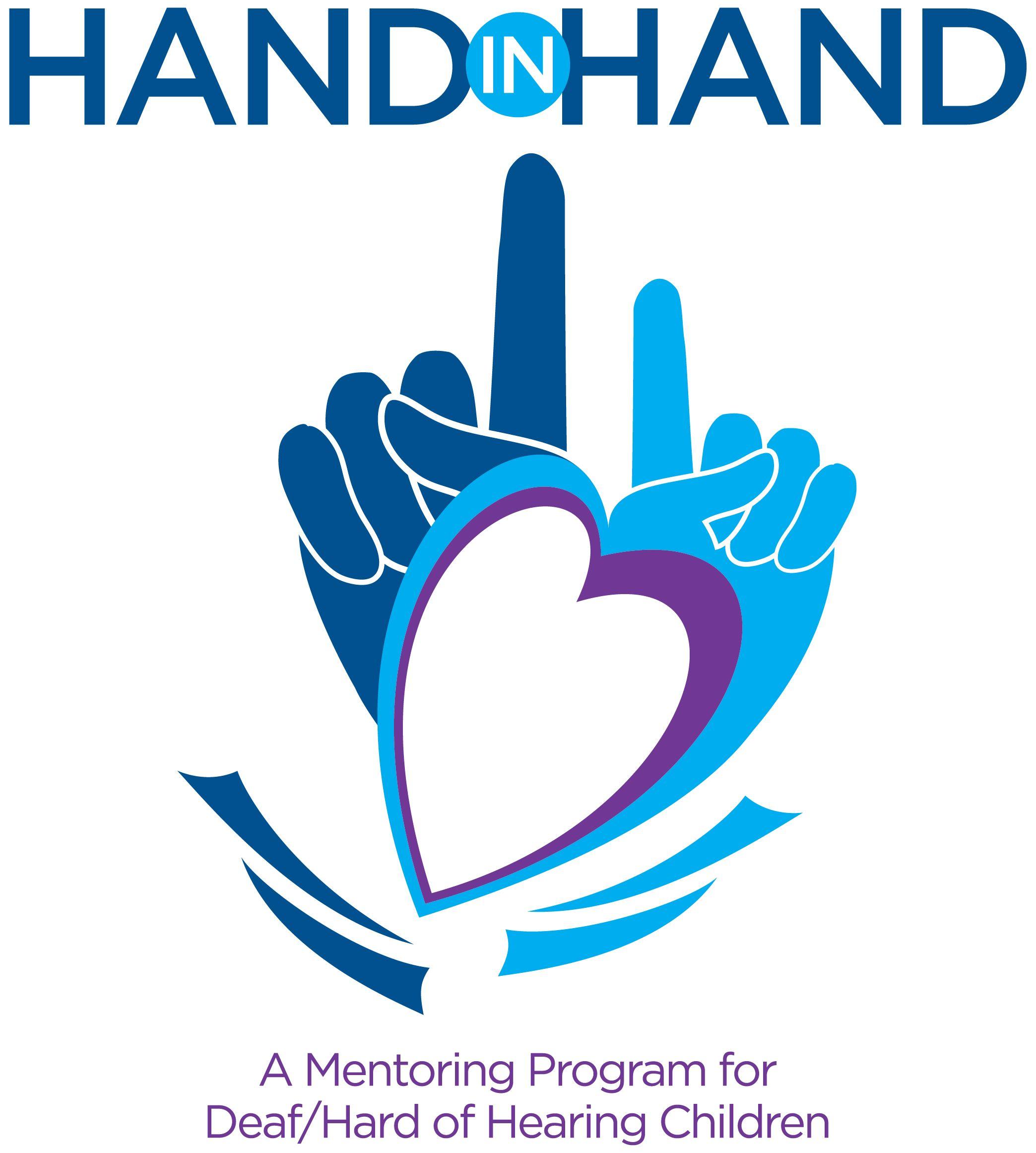 Deaf Logo - HAND IN HAND, Program for Deaf/Hard of Hearing Children - BBBS of ...