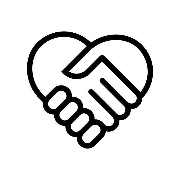 Hand in Hand Logo - Hand heart Logos
