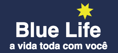 Blue Life Logo - American Life