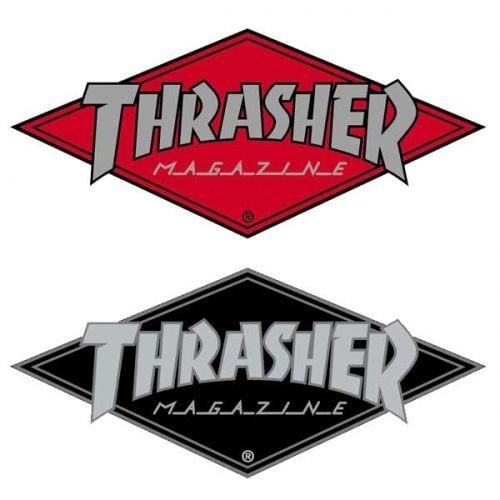 Thrasher Diamond Logo - Thrasher Diamond Logo Sticker