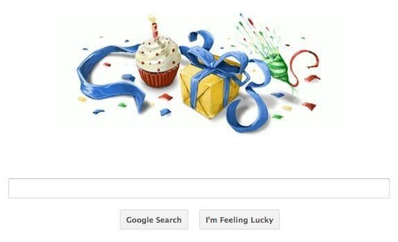 Homepage Google Logo - Do Check the Google Homepage on your Birthday!