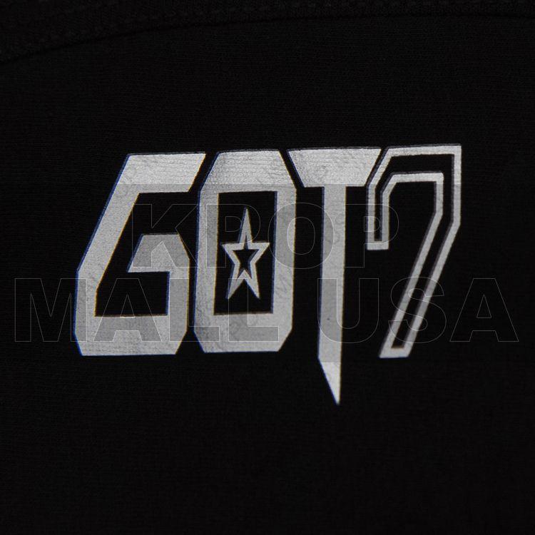 Got 7 Kpop Logo - GOT7 Black & Silver Logo Mouth Mask | KPOP Mall USA