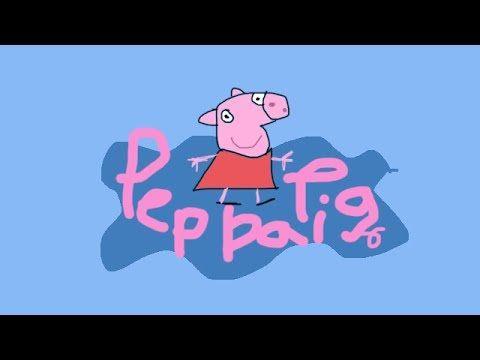 Peppa Pig Logo - Homemade Intros: Peppa Pig - YouTube