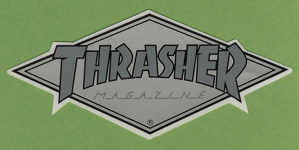 Thrasher Diamond Logo - Diamond Logo - Thrasher - Silver | houseofflyingskates | Flickr
