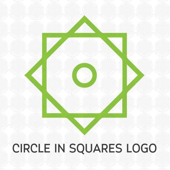Google Squares Logo - Circle in squares logo