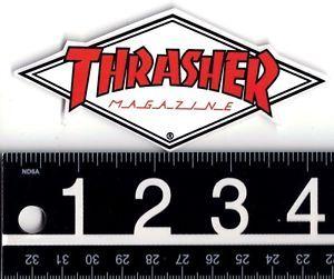 Thrasher Diamond Logo - THRASHER SKATEBOARD DECAL Thrasher Diamond Logo Sticker 4.25 in x 2 ...