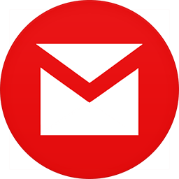 Circle Gmail Logo - Gmail flat circle Icon. Download Circle icons