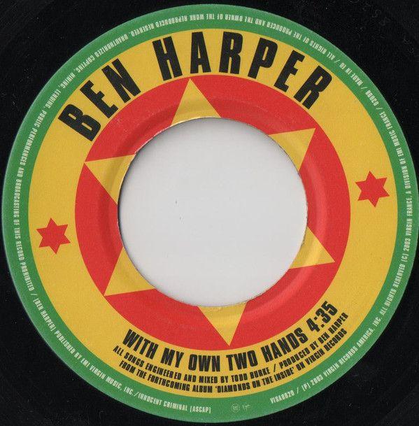 Two Hands On a Red Circle Logo - Ben Harper My Own Two Hands (Vinyl, Promo)