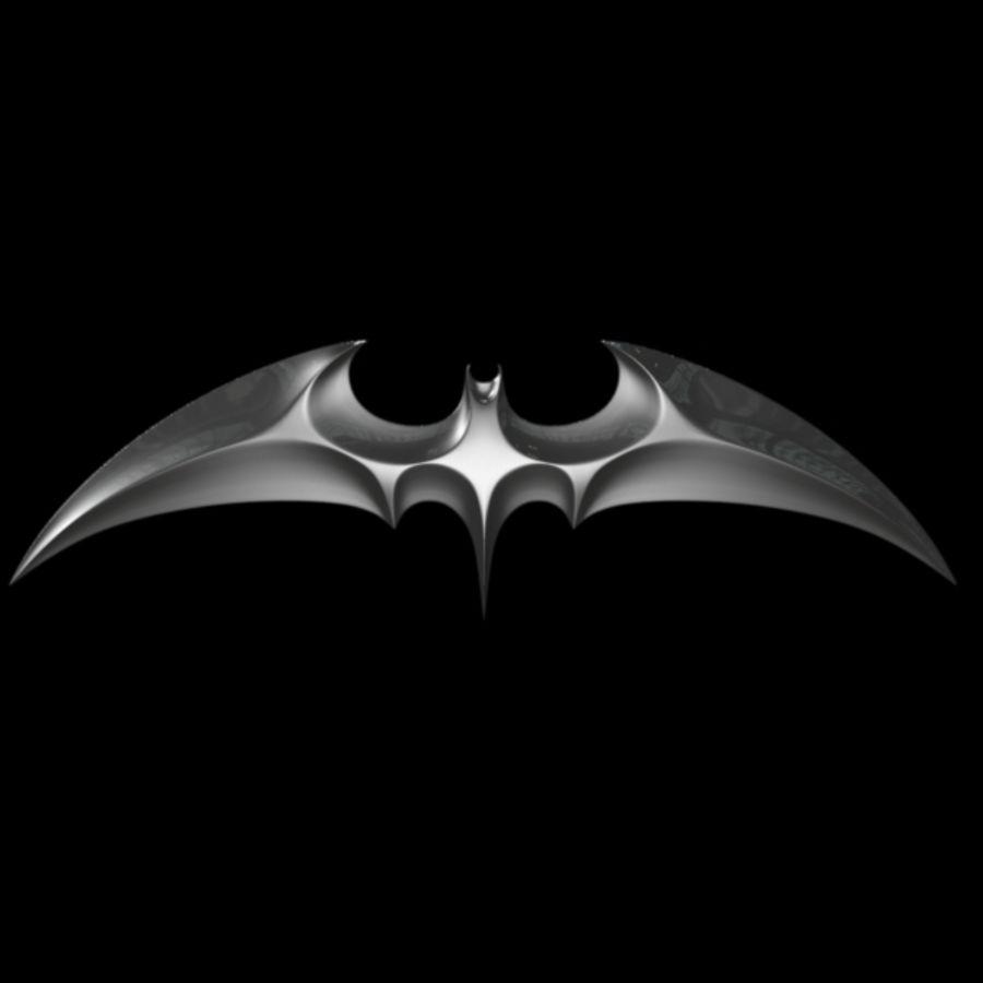 Batman Boomerang Logo - Batarang 3D Model $20 - .obj .max .ma .lxo .fbx .3Ds