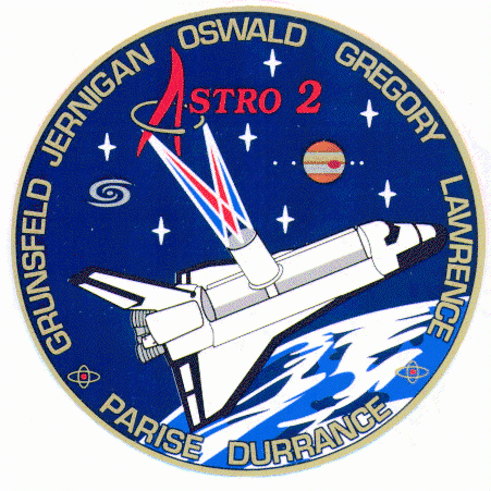 Space Mission Logo - Ultraviolet Imaging Telescope
