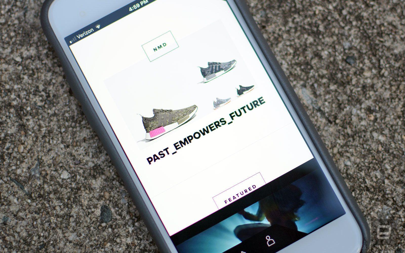Adidas App Logo - Adidas brings Yeezy reservations to its main app