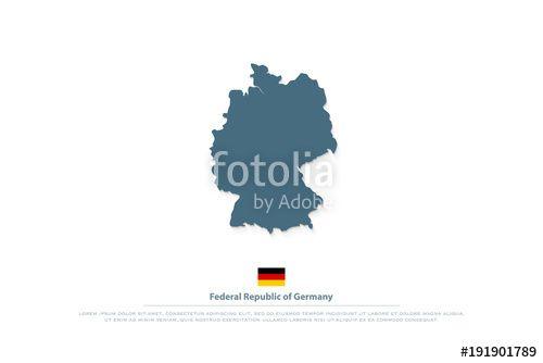 Google Maps Official Logo - Federal Republic of Germany map and official flag icon. vector ...