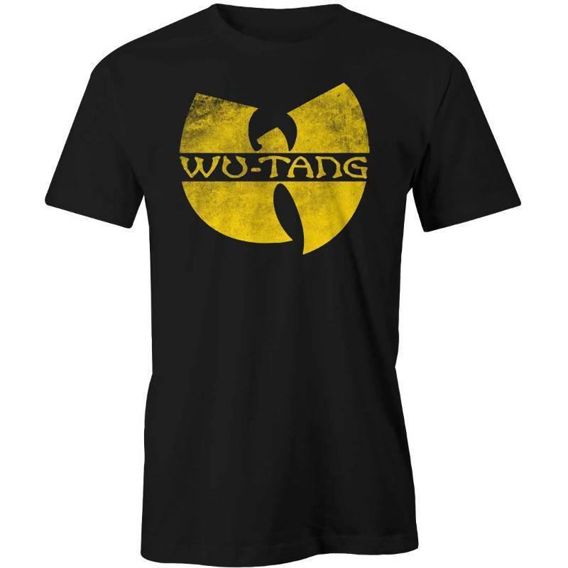 Dear Clan Logo - Wu Tang Clan Distressed Logo T Shirt WuTang Tour Tickets Album CREAM ...