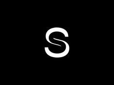 Black and White S Logo - Best S LOGO image. Logos, Creative logo, Graphics
