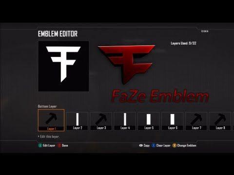 Dear Clan Logo - Black Ops 2 - FaZe Clan Emblem Tutorial (Best) - YouTube