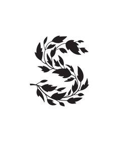 Black and White S Logo - Best Brand on horizon image. Block prints, Fotografia, Drawings