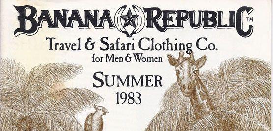 Banana Republic Logo - Banana Republic Clothing Tag and Logo Guide – Abandoned Republic