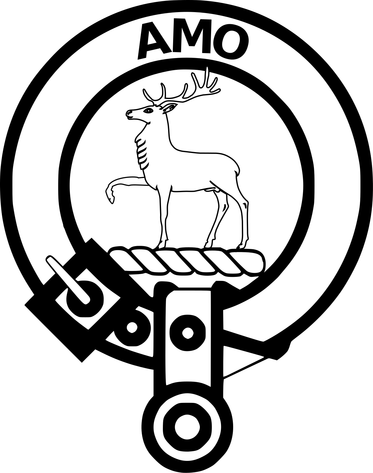 Dear Clan Logo - Clan Scott