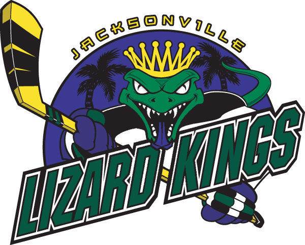 Lizard Sports Logo - Jacksonville Lizard Kings Primary Logo (ECHL)