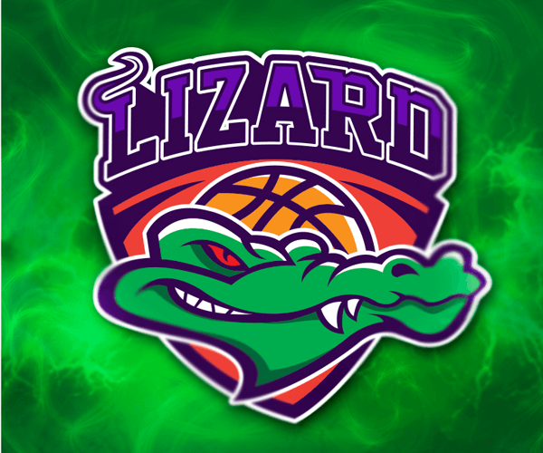Lizard Sports Logo - 77+ Basketball Logo Design Ideas for Inspiration & Examples 2018