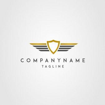 Wings and Shield Car Logo - Luxury Logo Car Vectors, Photo and PSD files
