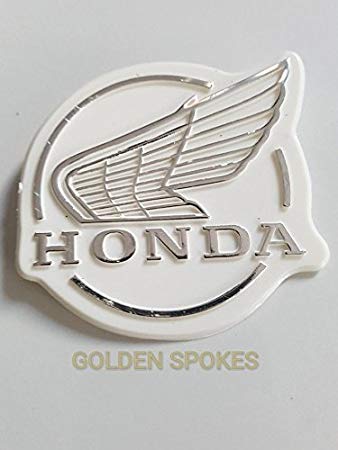 Wings and Shield Car Logo - HONDA C50 C65 C70 C90 C100 CUB FRONT LEG SHIELD WING BADGE EMBLEM ...