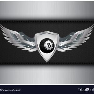 Wings and Shield Car Logo - Stock Illustration Modern Car Logo Vector Illustration Sports Image