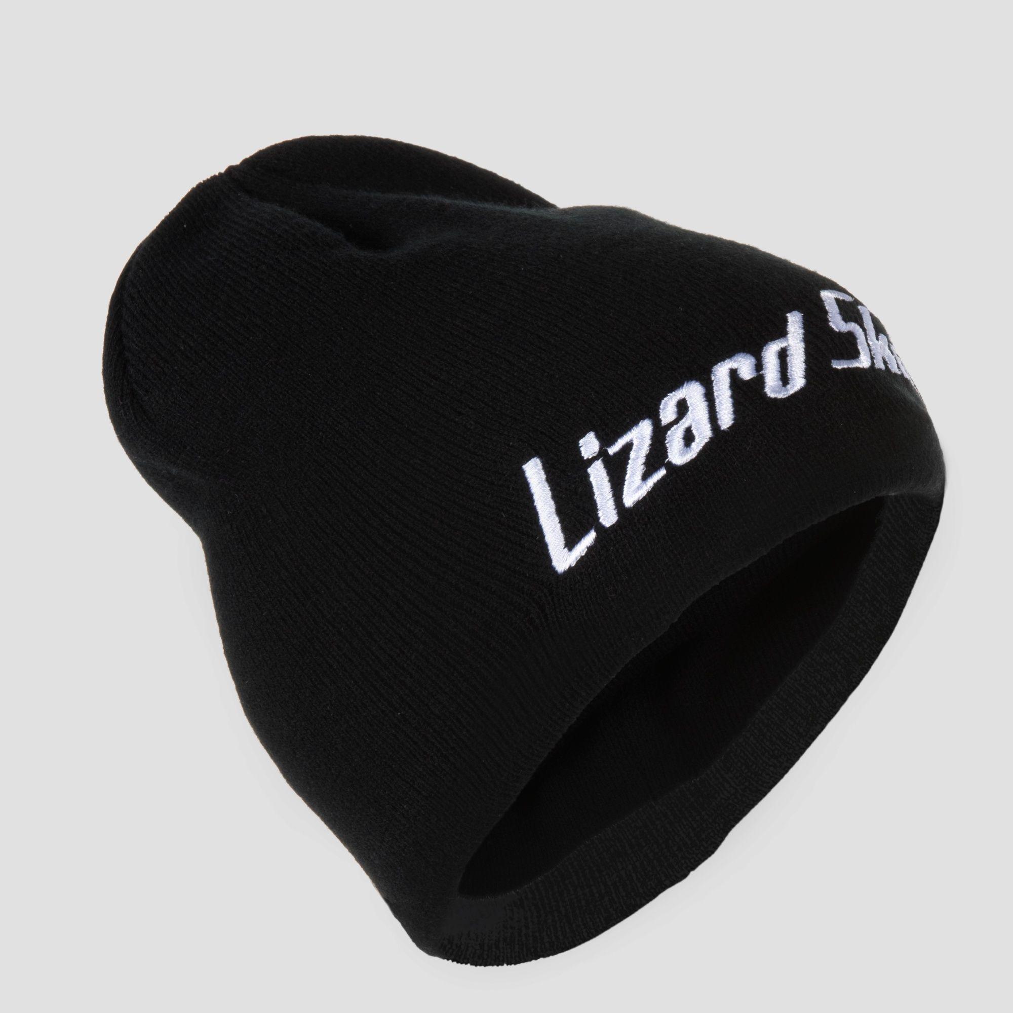 Lizard Sports Logo - Lizard Skins Sports | Lizard Skins Beanie - Black Text Logo