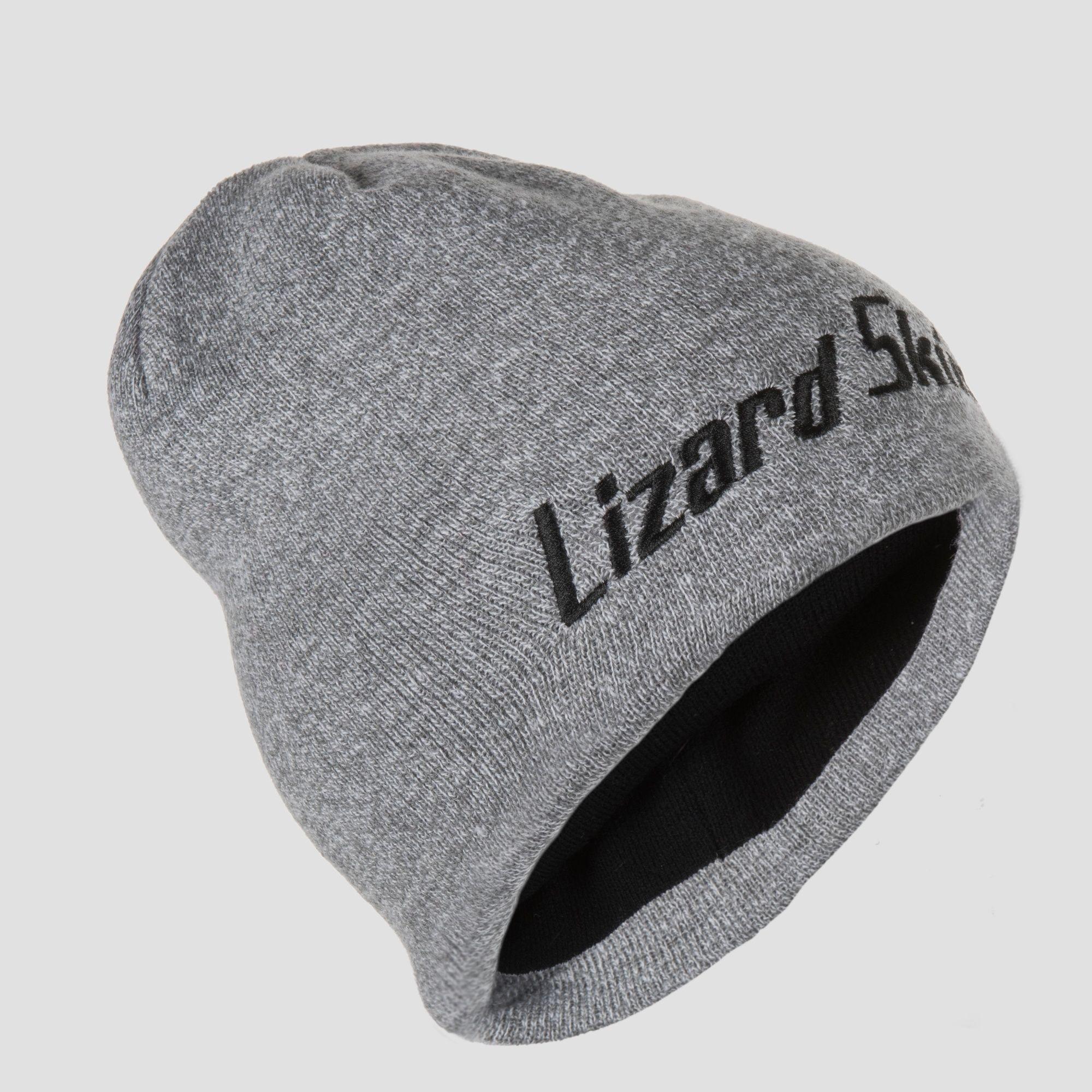 Lizard Sports Logo - Lizard Skins Sports | Lizard Skins Beanie - Gray Text Logo